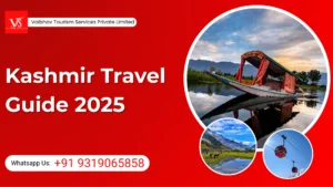 Kashmir Travel Guide 2025 – scenic view representing Kashmir trip with mountains and lakes